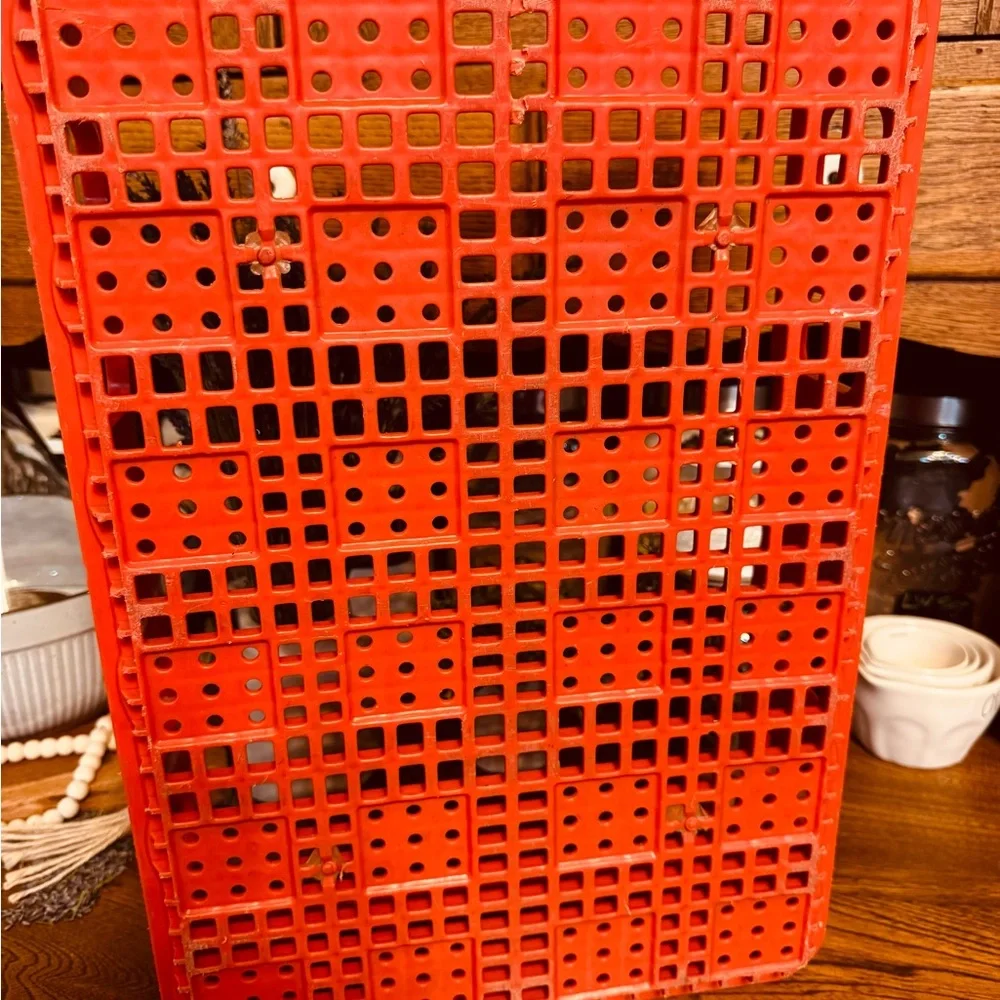 Coca-Cola The Swire Group Plastic Bright Red Vintage Storage Crate